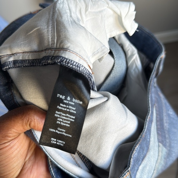 NEW rag & bone Nina Byron Cigarette Skinny Jean 25 - Picture 10 of 12